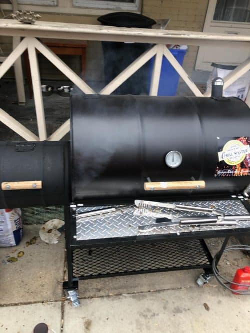 Single Barrel Smoker – Offset Firebox