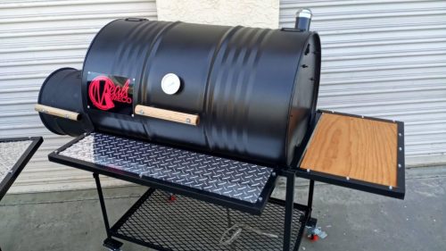 Single Barrel Smoker – Offset Firebox