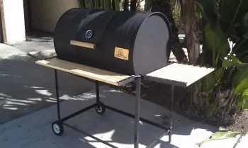 Single Barrel Basic Custom BBQ Grill