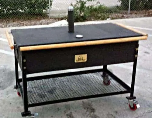 Pool Table Custom BBQ Grill without Pool Table