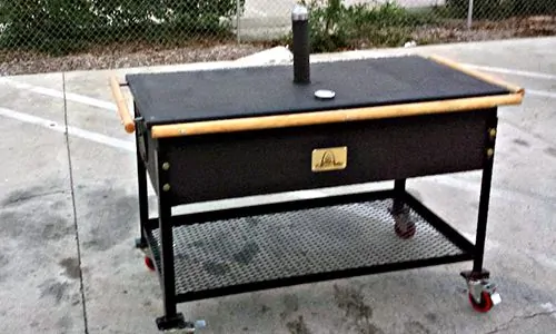 Pool Table Custom BBQ Grill without Pool Table