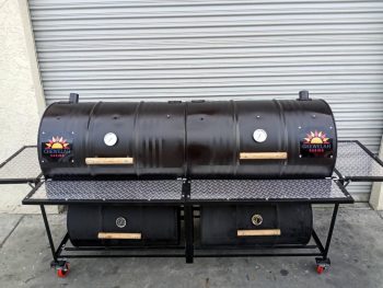 Queen Quad Custom BBQ Grill & Smoker