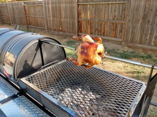 Ranch Style Barbecue Smoker Rotisserie Grill