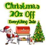 20% off everything BBQ  Christmas Sale