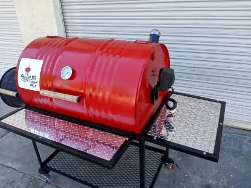 Red Hot Barbecue Smoker – Offset Firebox